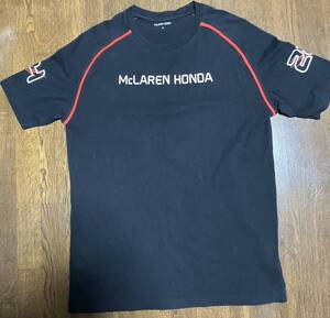 McLaren HONDA マクラーレン ホンダ Tシャツ JAPAN L半袖Tシャツ