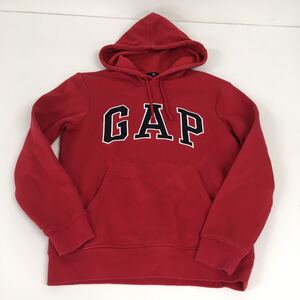 送料無料★GAP ギャップ★裏起毛パーカー　スウェットパーカー　プルオーバー★赤★XXSサイズ 170/84 #60416sbv