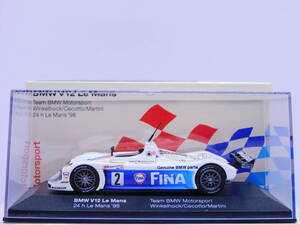 ☆ ミニチャンプス BMW V12 LM "Le mans 1998" ＃2 BMW オリジナルパッケージ 1/43 ☆