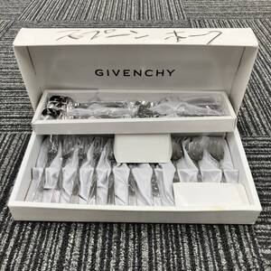 H232-F1-179 【未使用】GIVENCHY ジバンシー スプーン フォーク ティースプーン 15本 セット