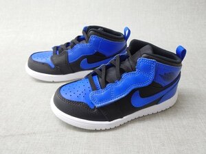 【中古品B】NIKE スニーカー AIR JORDAN1 MID 16cm AR6352-077 マジックテープ キッズ (管理番号：049107)