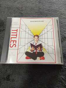 廃盤貴重盤◆MICK KARN / TITLES ミック・カーン