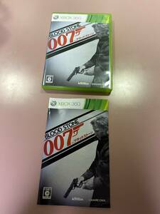 送料無料　Xbox360★007 ブラッドストーン★used☆007 Blood stone☆import Japan