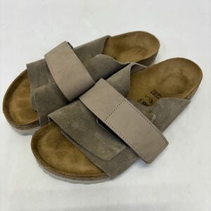 BIRKENSTOCK KYOTO size 41 箱なし ビルケンシュトック キョウト サンダル 26.5cm チューリッヒ ベージュ