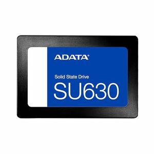 【中古】ADATA 2.5インチ 内蔵SSD 480GB SU630シリーズ 3D NAND QLC搭載 SMIコントローラー 7mm ASU630SS-480GQ-R