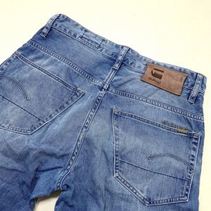 良品 G-STAR RAW ジースターロウ 3301 デニムパンツ Gパン メンズ w29 L32 アウトドア