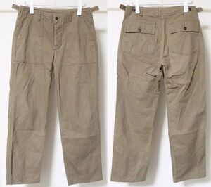 WAREHOUSE ウエアハウス Lot 1086 HBT MILITARY PANTS ヘリンボーン ミリタリー ベイカー パンツ W33