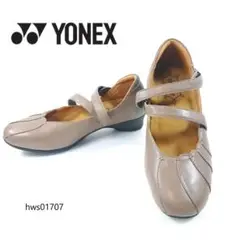 YONEX パンプス メリージェーン ストラップ ブラウン コンフォート