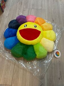 カイカイキキ フラワー 村上隆 もののけ京都 クッション お花 レインボー 60cm kaikaikiki murakami