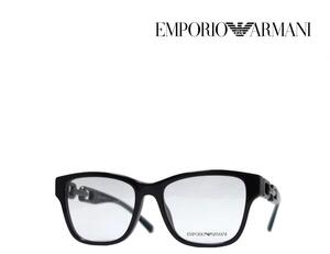 【EMPORIO ARMANI】エンポリオ アルマーニ　メガネフレーム　EA3222U　5017　ブラック　アジアンフィツト　国内正規品