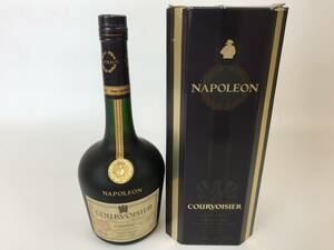 NAPOLEON COURVOISIER　ナポレオン　クルボアジェ　コニャック　箱付　ブランデー　古酒　＃133185-32