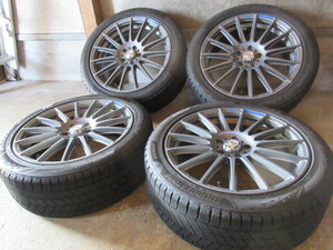 冬用+軽量&日本製set!! RAYS VERSUS NF-15 Fuori Serie (MG) (17x7+47 5H/100) (ブリヂストン VRX3) 215/45R17 プリウス WISH ハチロク BRZ