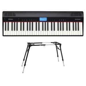 ローランド ROLAND GO-61P GO:PIANO エントリーキーボード ピアノ KS-060 4本脚型スタンド付きセット