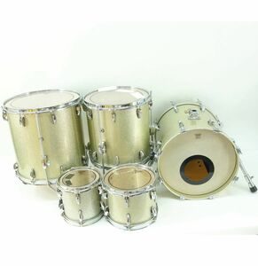 095 Pearl パール Classic Maple ドラム セット バスドラム/タム×2/フロアタム×2 ※中古