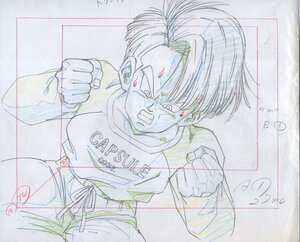 Aセル画　原画 ドラゴンボール（DRAGON BALL）　3枚其の973