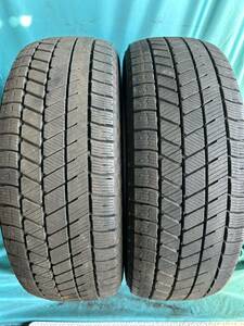 2021年製175/55R15バリ山！中古タイヤ2本セット　 BRIDGESTONE VRX3 ブリザック　スタッドレスタイヤ