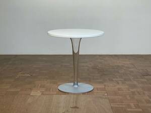 -od5194｜Kertell Philippe Starck TIPTOP チューリップラウンドテーブル｜フィリップ・スタルク カフェ シボネ ミッドセンチュリー サイド