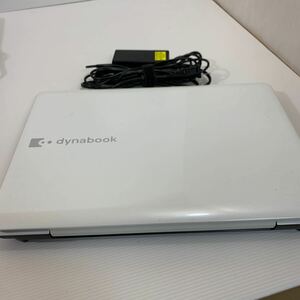 TOSHIBA 東芝 ダイナブック ノートパソコン PAEX55LLTWH 初期化済　（04.20）