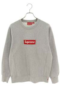 シュプリーム スウェット 15AW Box Logo Crewneck サイズ:M ボックスロゴクルーネックスウェット 中古 OM10