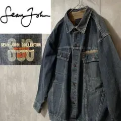 seanjohnショーンジョンdenimjacketデニムジャケットストリート青