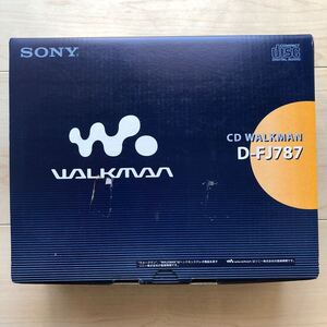 SONY CD WALKMAN D-FJ787 TV/FM/AM ポータブルCDプレーヤー ソニー CDウォークマン