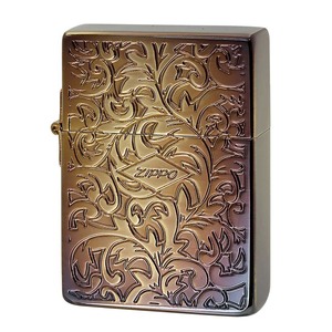 Zippo ジッポライター 1935レプリカ アラベスク 唐草 金メッキいぶし 1201S547