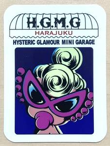 即決☆ヒスミニ☆正規品☆新品☆ステッカー☆シール☆HGMG☆原宿限定☆ヒステリックミニ☆HYSTERIC MINI