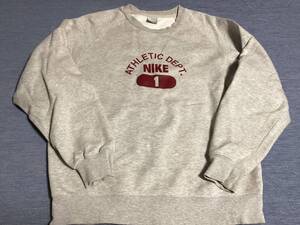 ヴィンテージナイキ◯ラグランスウェット◯Nike◯サイズXL中古美品◯ATHLETIC DEPT◯レア品