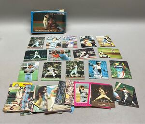 カルビープロ野球 1978年 ベースボールカードアルバム 当時物 カード ミニカード 野球 102枚 まとめ