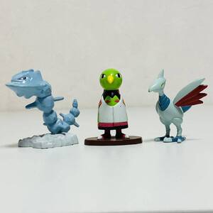 【中古品】TOMY トミー ポケットモンスター ポケモン モンスターコレクション モンコレ ハガネール ネイティオ エアームド セット