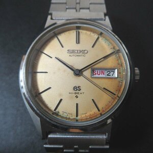 良品 SEIKO セイコー ヴィンテージ 56GS HI-BEAT グランドセイコー GSメダリオン オートマチック メンズウォッチ 腕時計 5646-7010