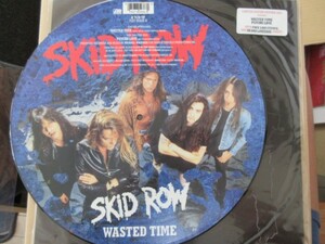 Z)ピクチャー盤/SKID ROW(スキッド・ロウ)/限定 Wasted Time