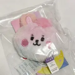 BT21 ベビー レインボーフラットフェイスバッグチャームCOOKY