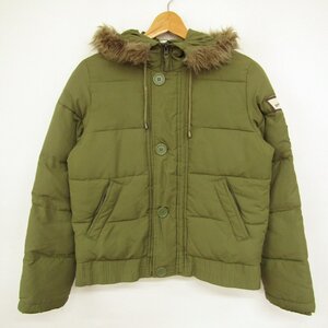 ザラ ミリタリージャケット ジャンパー アウター 中綿入り キッズ 女の子用 Mサイズ カーキ ZARA