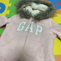 GAP キッズ　パーカー　ピンク　フード付き