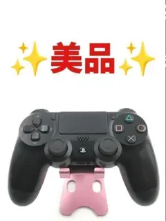 美品 PS4 純正 コントローラー DUALSHOCK4 ブラック d-0134