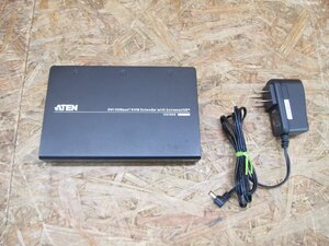 ◎【通電のみ確認】ATEN CE610AR USB DVI KVMエクステンダー 延長器 現状品◎Z-1631