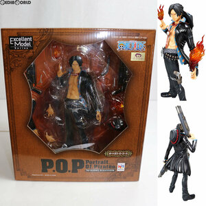 【中古】[FIG] Portrait.Of.Pirates P.O.P STRONG EDITION ポートガス・D・エース ONE PIECE(ワンピース) 1/8 完成品 フィギュア メガハウ