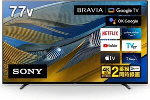 SONY BRAVIA XRJ-77A80J 77インチ 有機ELテレビ