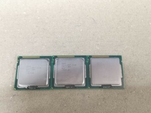 i3-2100 CPU 3個セット ジャンク扱い