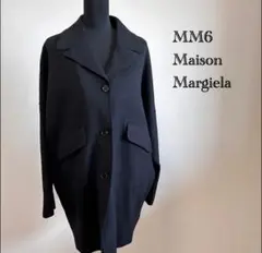 MM6 Maison Margiela 黒 チェスターコート