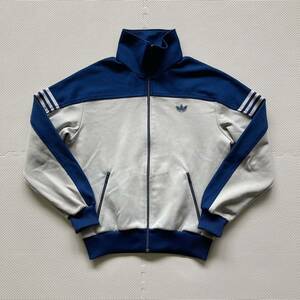 80s Adidas アディダス W.GERMANY 西ドイツ ツートン トラックジャケット ジャージ 3