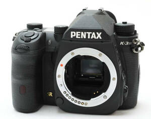 【6月17日まで10,000円オフクーポン利用可】【良品】PENTAX ペンタックス K-3 MarkⅢ ボディ ブラック 元箱あり