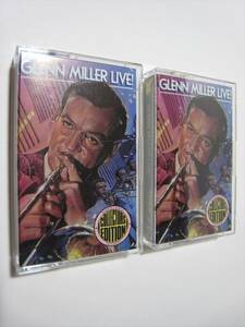 【カセットテープ】 GLENN MILLER / GLENN MILLER LIVE! US版 グレン・ミラー DEEP IN THE HEART OF TEXAS 収録