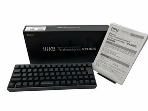 PFU キーボード HHKB Professional HYBRID Type-S 日本語配列 黒 PD-KB820 ブラック パソコン 本体 テンキーレス 入力装置 ワイヤレス