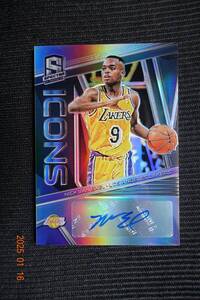 Nick Van Exel 2018-19　Panini Spectra Icons Autographs Prizm #34/75