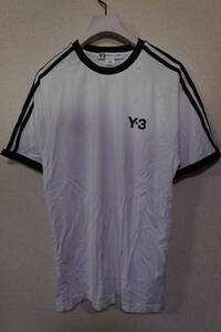 Y-3 adidas YOHJI YAMAMOTO Tee size XS ワイスリー リンガー Tシャツ ホワイト