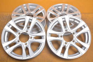 241018503247210　ジムニー用　メーカー不明　16×5.5J　+19　5穴　PCD139.7　ハブ径108mm　テーパー　4本セット