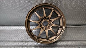 RAYS　ボルクレーシング VR CE28N アルミホイール1本　16X7J+42　5穴　PCD114.3　ブロンズ