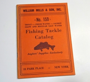 ☆ William Mills & Son 1959 Catalog ☆ H.L.Leonard〜レナードロッドの総代理店ミルズのカタログ ☆